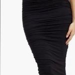 Good American One shoulder midi dress in Black sz 1 small Photo 0