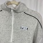 PINK - Victoria's Secret VS Pink Campus Quarter Zip Pullover Foil Logo Photo 3