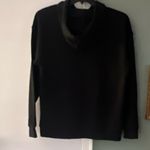 Adidas  Black Hoodie with Iconic White Trefoil Photo 1