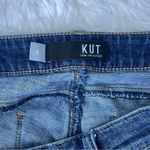 Kut From The Kloth Emma Straight Leg Fringe Jeans Size 8 Photo 2