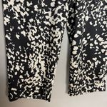 Banana Republic NWT Factory Pants Relaxed Trouser Black Off-White Abstract Sz 14 Photo 7