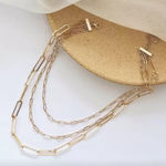 SheIn Gold Necklace  Layered Photo 0