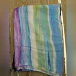 Nordstrom Multicolor Striped Long Neck Scarf Wrap Photo 6