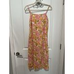 Billabong  Golden Hour Maxi Dress Bright Pink Size Medium Photo 2