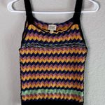 Scotch & Soda  Born to Love Knit Multicolor Chevron Tank Top Size S Photo 1