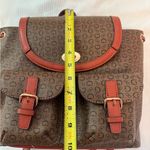 Guess  Brown Backpack with gold Details Photo 6