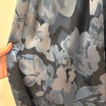 Alex Evenings  Navy Floral A Line Mother of the Groom/Bride Dress Photo 4