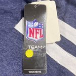 NFL  New! Houston Texas womens navy blue-white hoodie sweatshirt size XL Photo 4