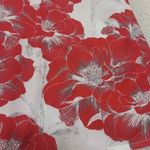 Crosby. White & Pink Floral Pleated Sleeveless Blouse Photo 7