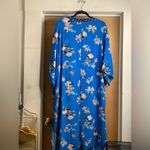 Xhilaration Blue Floral Kimono Cardigan. Size-XXL Photo 2