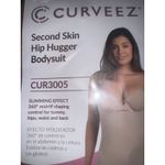 Brand New Curveez Women's Large Coca Brown Second Skin Hip Hugger Bodysuit Photo 3