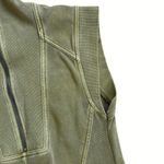 Anthropologie EUC Daily Practice Meru Zip Front Dress Olive Size Photo 9