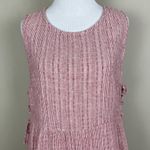 4 Our Dreamers Dress Womens L Red Stripe Linen Cotton A Photo 4