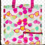 Sunglasses Theme Tote and Pouch Pink Photo 1