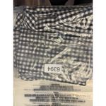 J. McLaughlin Dress Womens 4 Navy White Gingham Joselyn Ruffle Sleeve Shift Photo 6