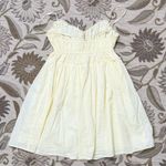 Aerie Tie Front Mini Dress Milkmaid Boho Cottagecore M Medium New Photo 4