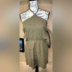 Hutch Anthropologie  Solid Halter Romper Photo 4