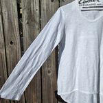 Wilt Long Sleeve Shrunken Boyfriend Top, White S Photo 5