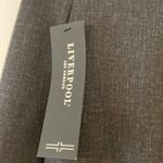 Liverpool  SKIRT size 4/27 brand new color gray length 24” waist 30” elastic Photo 3