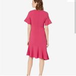 Adrianna Papell  Women's Knit Crepe Ruffle
Midi Dress Size 10‎ Photo 1