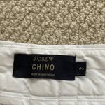 J.Crew Chino Shorts Size 2 Thick Fabric White Like New Boating Casual Preppy Photo 2
