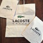 Lacoste  shopping bag bundle (3) Photo 1