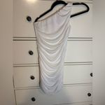 Lucy in the Sky  One-Shoulder Dress White Size Small Photo 1