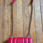 Ferragamo Gancini Mini Leather Shoulder Bag, Red Photo 5