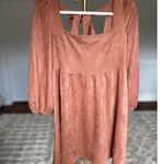 Flying Tomato Mini Dress A.Calin by  Cottagecore Puff Sleeve Tie-Back Summer Boho Photo 2