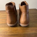 Clarks  Women Brown Suede Leather Lace Up Zip Ankle Boots Size 9.5 Photo 4