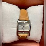 Coach Vintage  Wrist Watch #0255 - Stainless Steel/Tan Leather Strap - NIB Photo 5