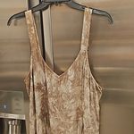 RAQUEL ALLEGRA Tie Dye Ripple Satin Slip Dress ~ Army Green Tie Dye Size 3 NWOT Photo 3