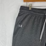 Under Armour Storm Sweatpants Womens L Gray Fleece Semi Fitted Athleisure Gym Photo 4