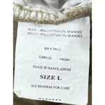 Motherhood Maternity Oh Baby by Motherhood Women Maternity Corduroy Bootcut Pants Khaki Size L Photo 5