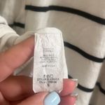 Lulus ✨Lulu’s Swing Along Black and Ivory Striped Long Sleeve Dress✨ Photo 8