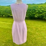 Club Monaco Arlietta Light Pink Rose Scalloped Sleeveless Faux Wrap Dress Photo 10