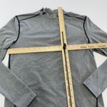 Under Armour  Shirt Womens Large Gray ColdGear Compression‎ Long Sleeve Athletic Photo 3
