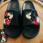 Disney  Mickey & Minnie Mouse Women's Slide Sandals size 10 Photo 0