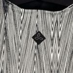 prAna ‎ Tank Womens Small Black White Geometric Casual Workout Gym Athleisure Photo 5