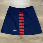 iGlow Running Skirt Red Blue High Rise Pocket Tennis Golf Skirt Skort Size M Size M Photo 10