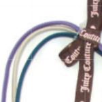 Juicy Couture HAIR HEADBANDS HEART LOGO CHARMS SET OF 3 Photo 5