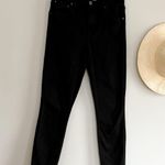 Reformation  | High Rise Skinny Jean | Black Wash | Sz 27 Photo 2
