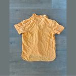 Babaton  aritzia 100% silk orange button down shirt Photo 1
