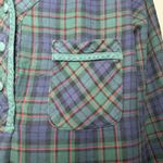 Victoria's Secret VTG 90s  Country Women's Cotton Nightgown Size S Plaid Flannel Photo 7