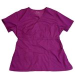 Cherokee Purple Scrub Top women’s size M Photo 4