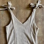 Old Navy Polka-Dot V-Neck Ribbed Tie Shoulder Stretch Bodysuit Size Small Photo 4