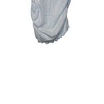 ZARA  Women's‎ Top Ruched Tube Strapless Stretch Cotton White Sz. Small NWT Photo 4