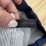 The Limited  Womens Size 4 Blue Geometric Dress Knee Length Sleeveless Boat Neck Photo 8