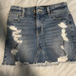 Hollister Ripped Denim Skirt Photo 1