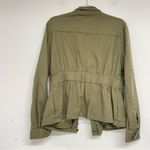 1 Sunset Lane Army Green Full Zip Utility Style Jacket Womens M Size M Photo 6